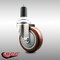Service Caster 4 Inch 316SS Maroon Polyurethane Wheel Swivel 1-3/8 Inch Expanding Stem Caster SCC-SS316EX20S414-PPUB-MRN-138 - alternate 3